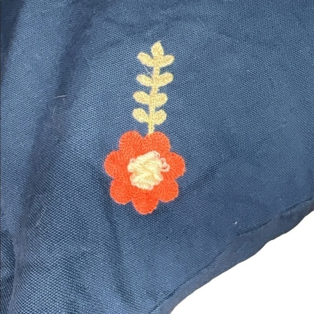 Beautiful Bright Bold Boho Embroidered Pillowcase